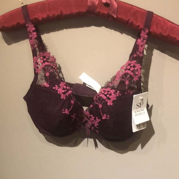 Brand New Simone Pérèle Blossom Triangle Bra - Picture 2 of 3